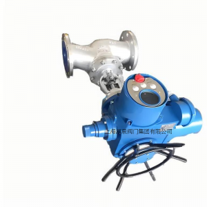 電動(dòng)截止閥J941H-64  DN150（耐磨、耐高溫、